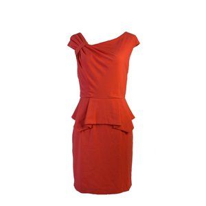Pink Peplum Dress